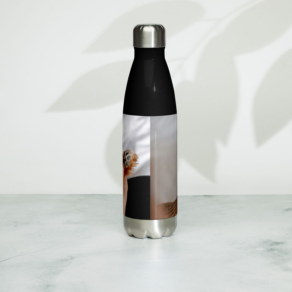 Thumbnail: Stainless steel water bottle March 3 If Pets Had Thumbs Day