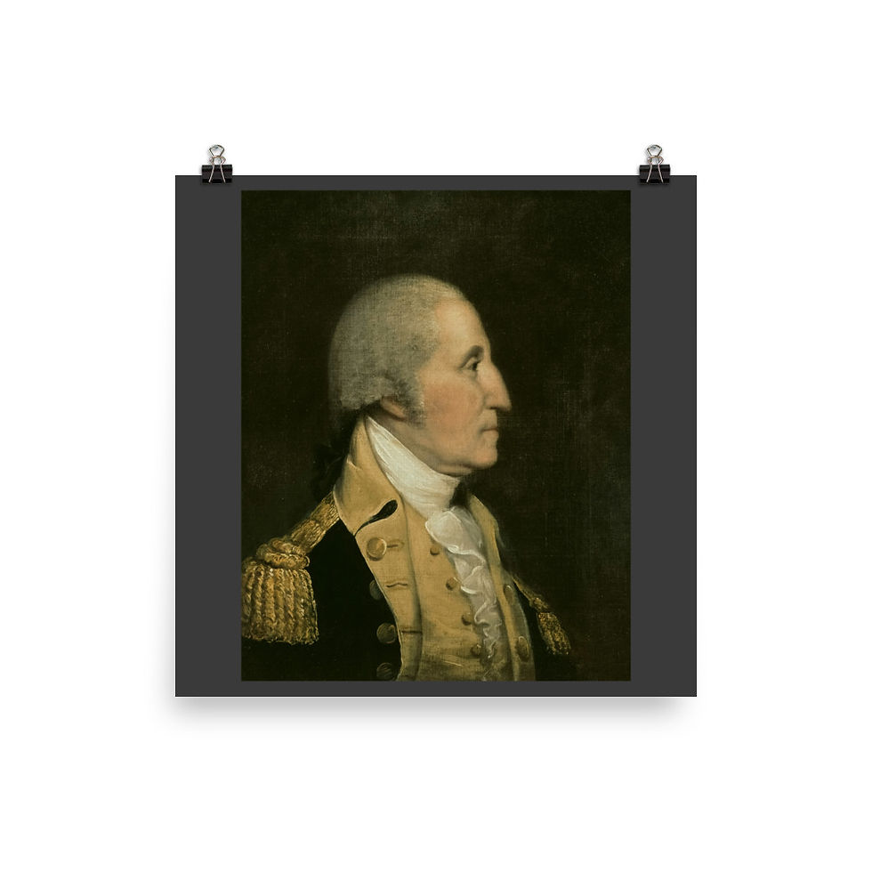 Thumbnail: Poster February 22 George Washington's Birthday