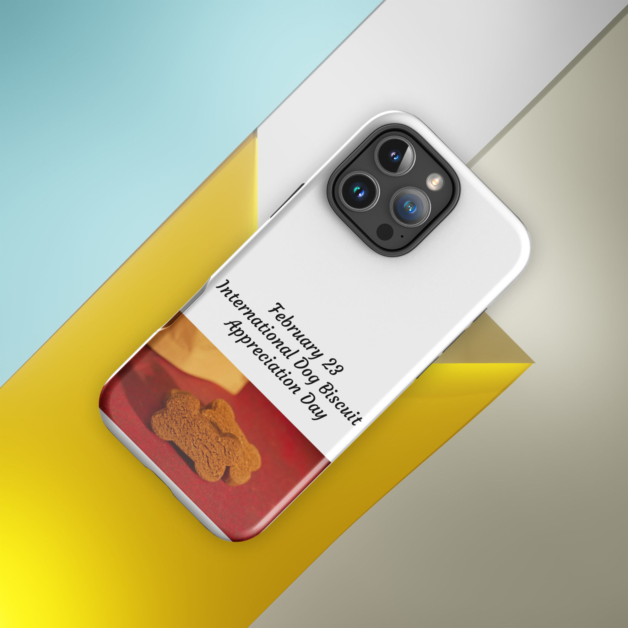 Tough Case for iPhone® February 23 International Dog Biscuit Appreciation Day