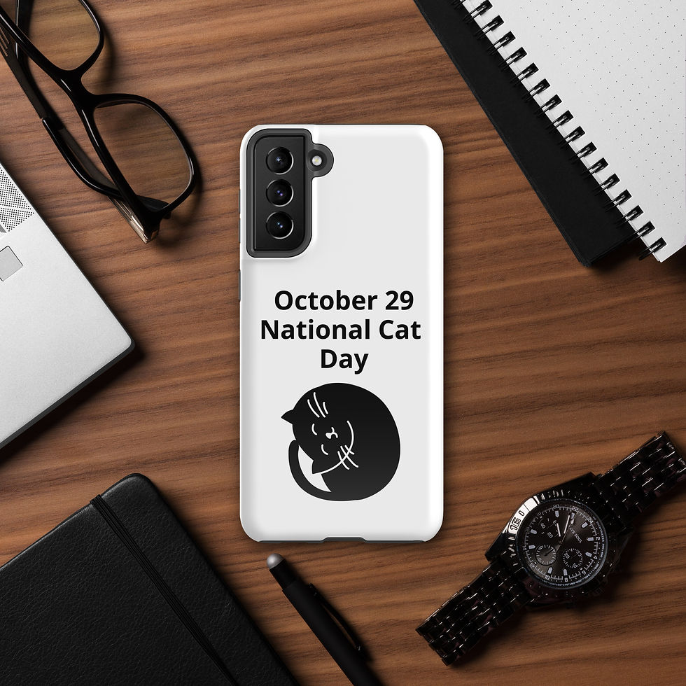 Thumbnail: Tough case for Samsung® October 29 National Cat Day