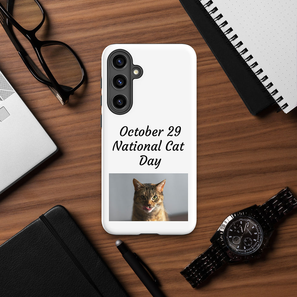 Thumbnail: Tough case for Samsung® October 29 National Cat Day