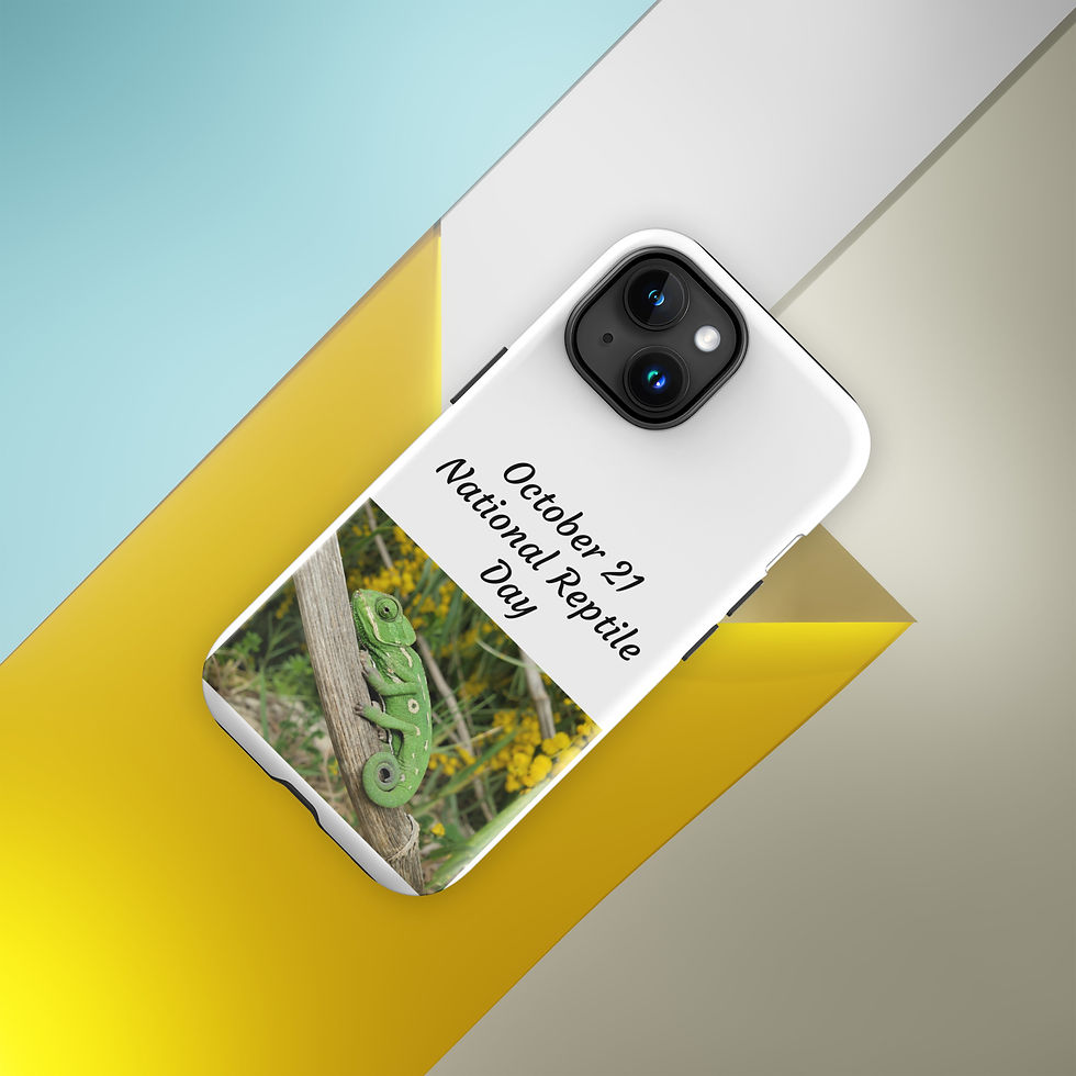 Thumbnail: Tough Case for iPhone® October 21 National Reptile Day