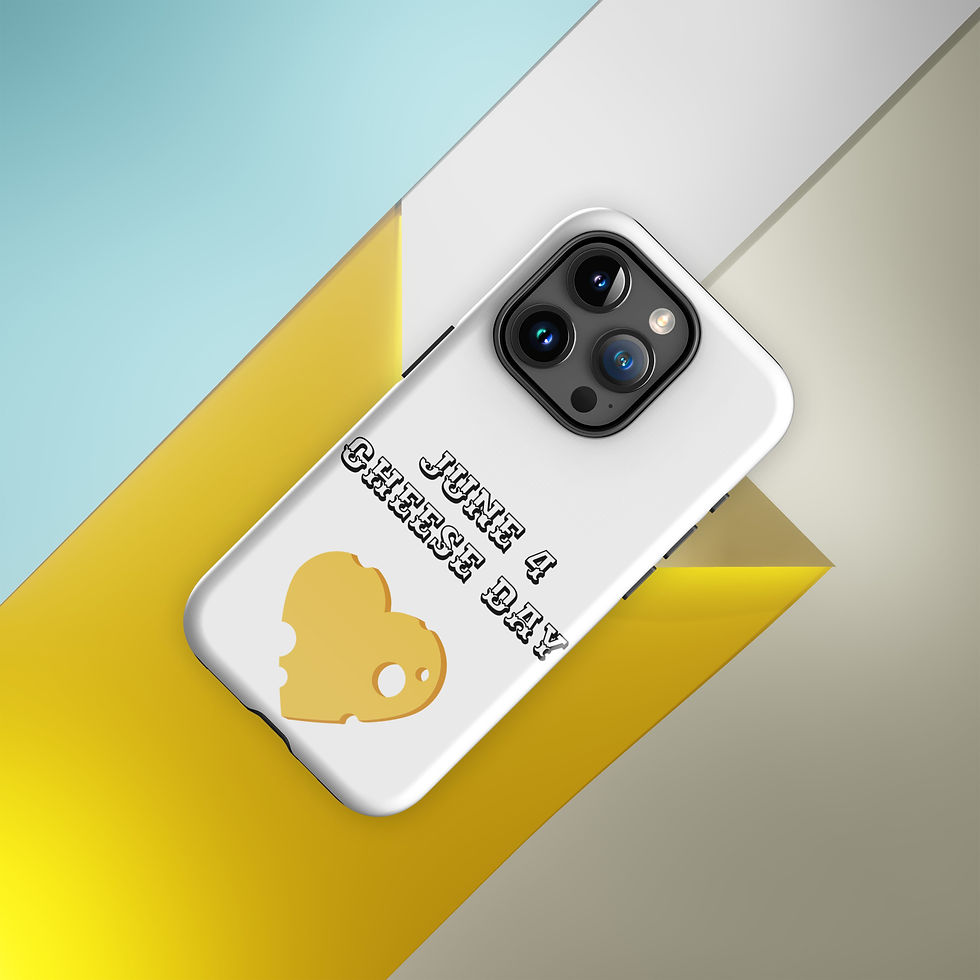 Thumbnail: Tough Case for iPhone June 4 Cheese Day