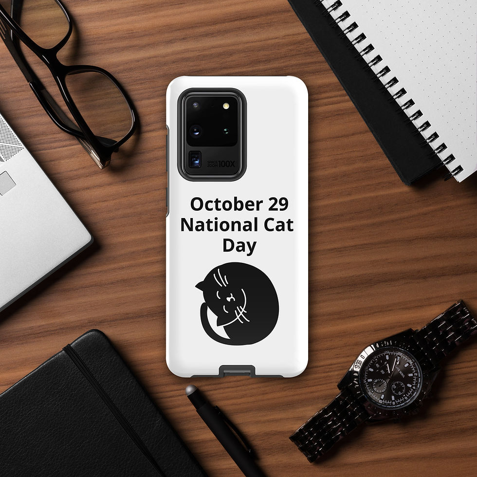 Thumbnail: Tough case for Samsung® October 29 National Cat Day