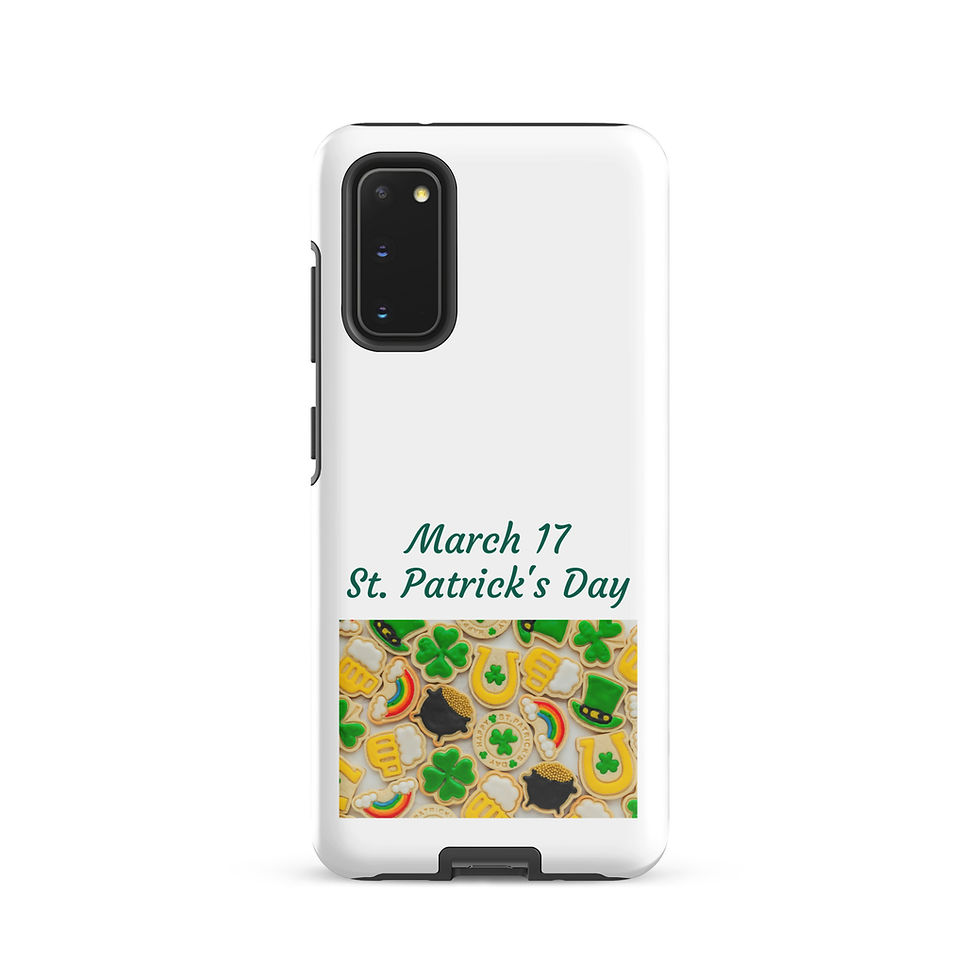 Thumbnail: Tough case for Samsung® March 17 St. Patrick's Day