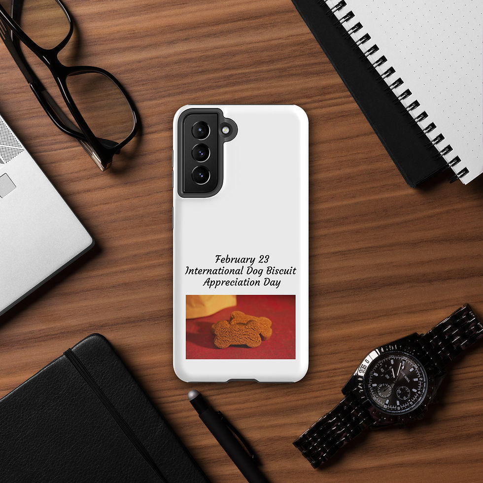 Thumbnail: Tough case for Samsung® February 23 International Dog Biscuit Appreciation Day