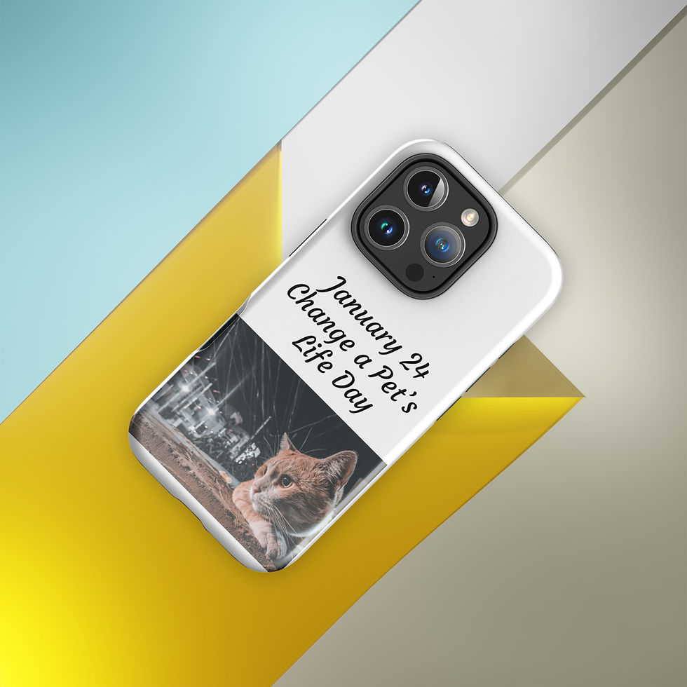 Thumbnail: Tough Case for iPhone® January 24 Change a Pet’s Life Day