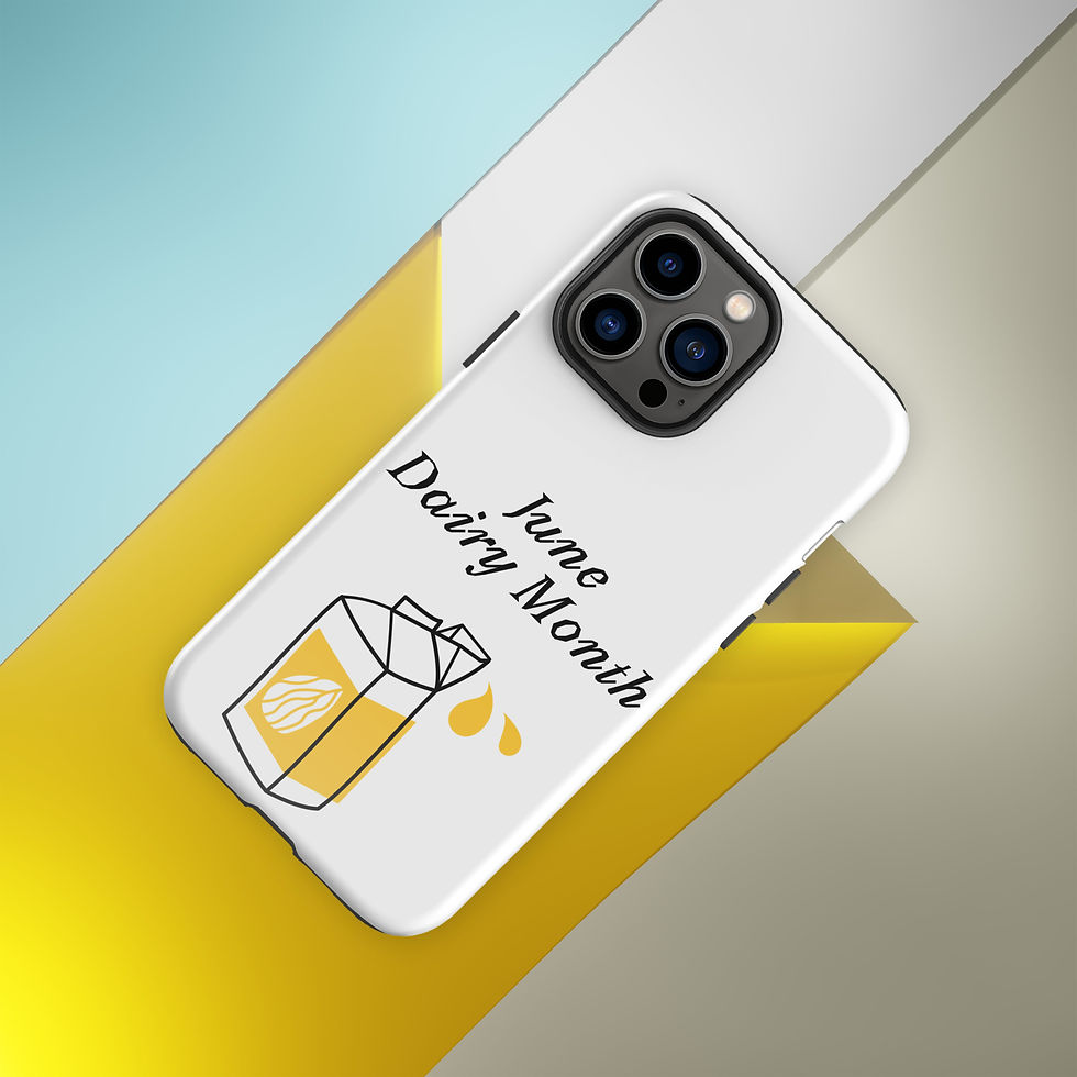 Thumbnail: Tough Case for iPhone® June Dairy Month