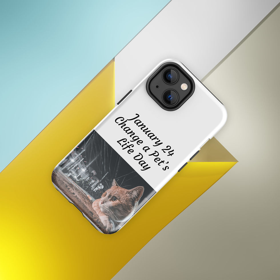 Thumbnail: Tough Case for iPhone® January 24 Change a Pet’s Life Day