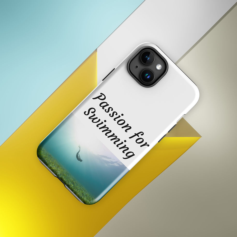 Thumbnail: Tough Case for iPhone® Passion for Swimming