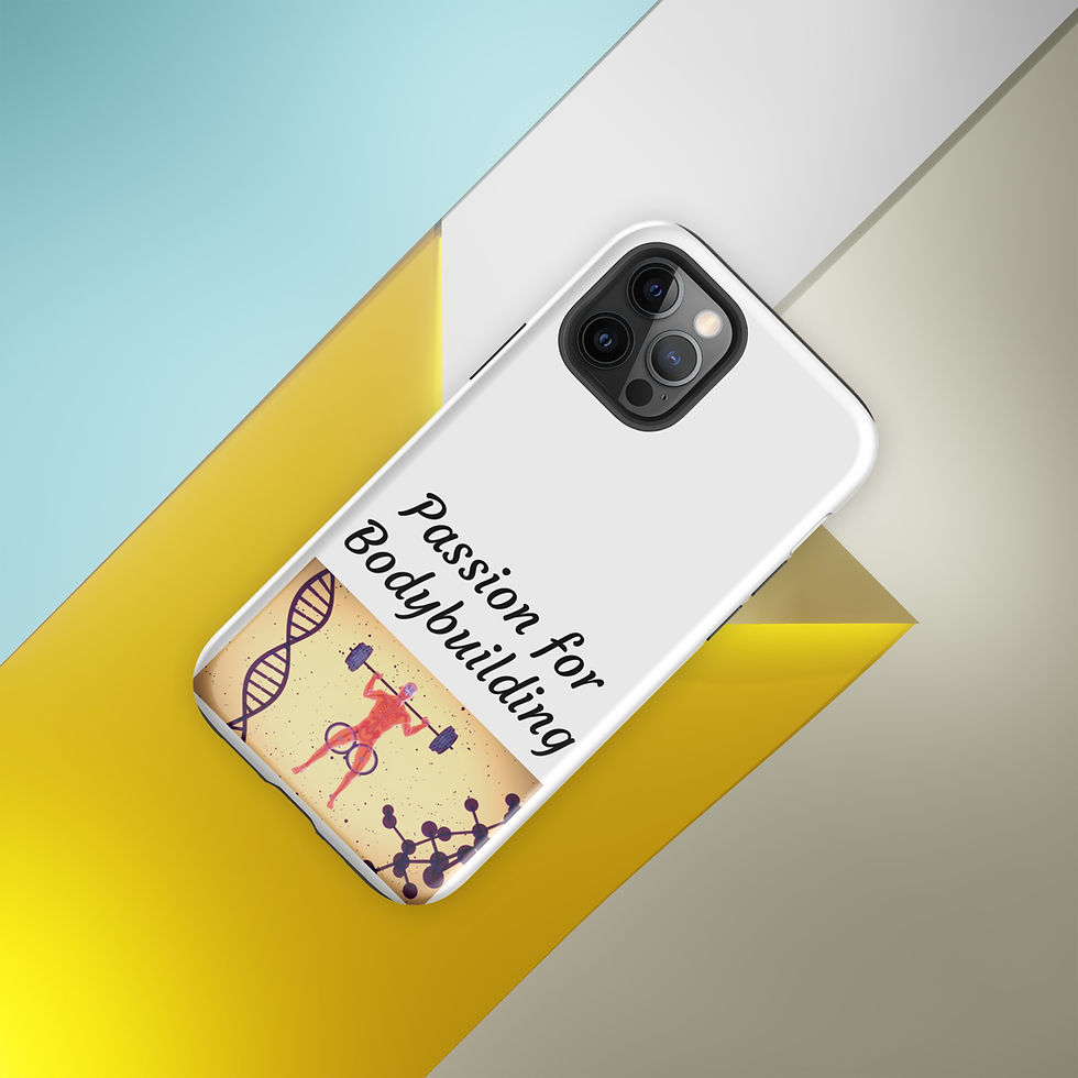 Thumbnail: Tough Case for iPhone® Passion for Bodybuilding