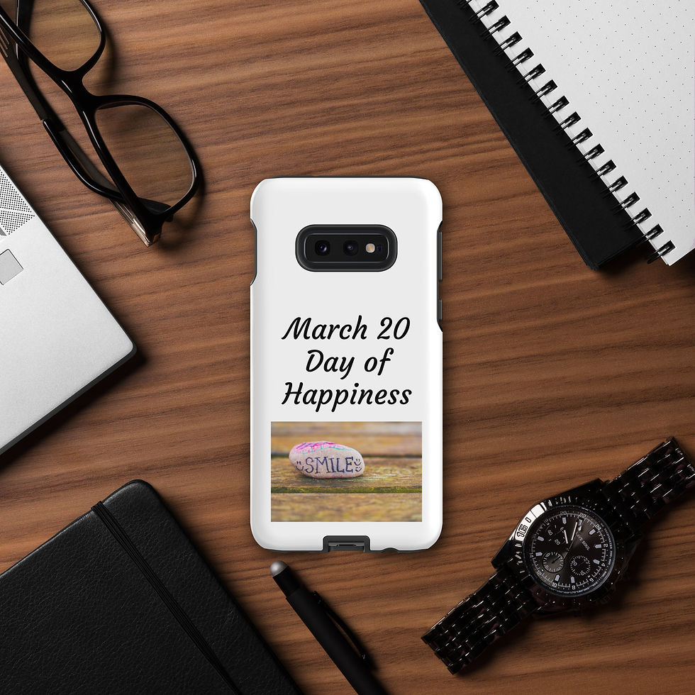 Thumbnail: Tough case for Samsung® March 20 Day of Happiness