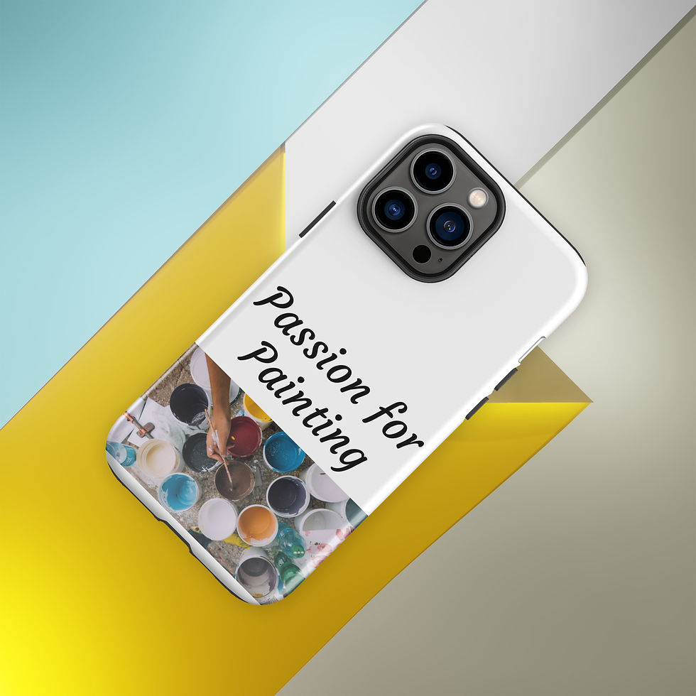Thumbnail: Tough Case for iPhone® Passion for Painting