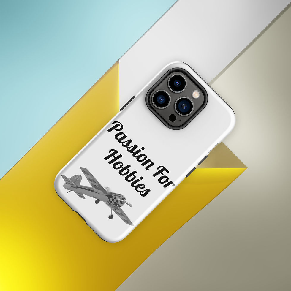 Thumbnail: Tough Case for iPhone® Passion for Hobbies