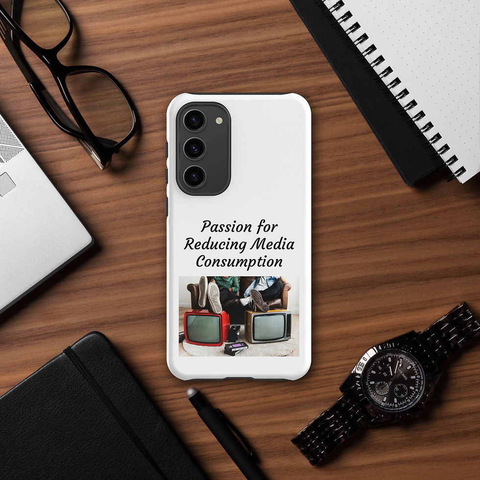 Thumbnail: Tough case for Samsung® Passion for Reducing Media Consumption