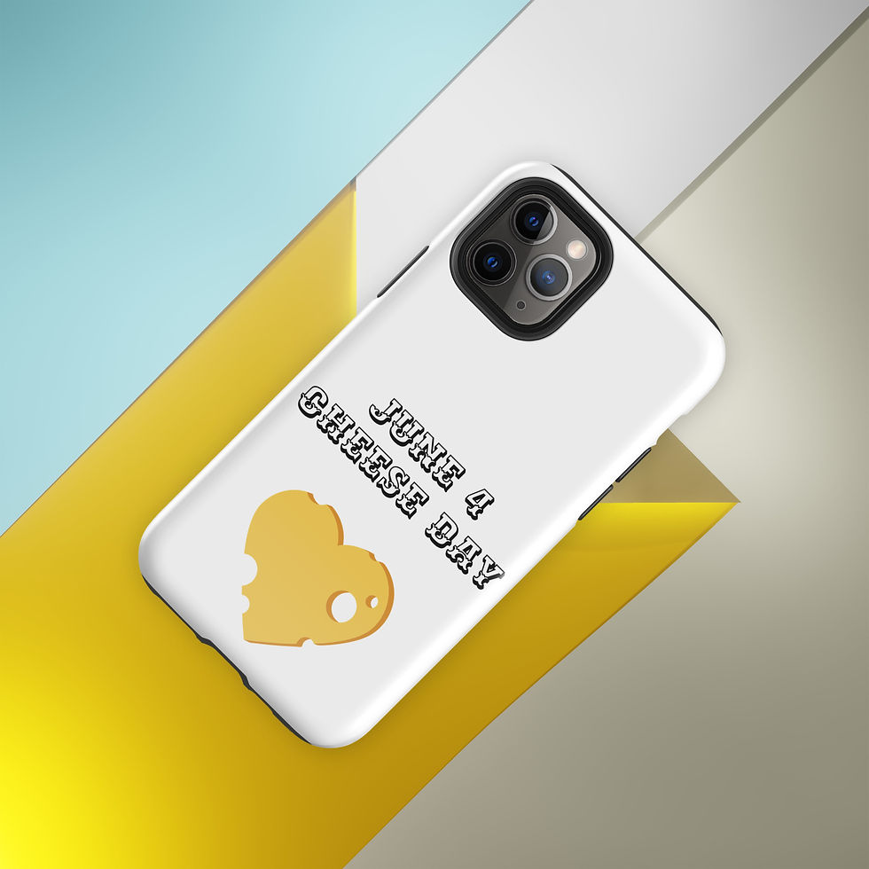 Thumbnail: Tough Case for iPhone June 4 Cheese Day