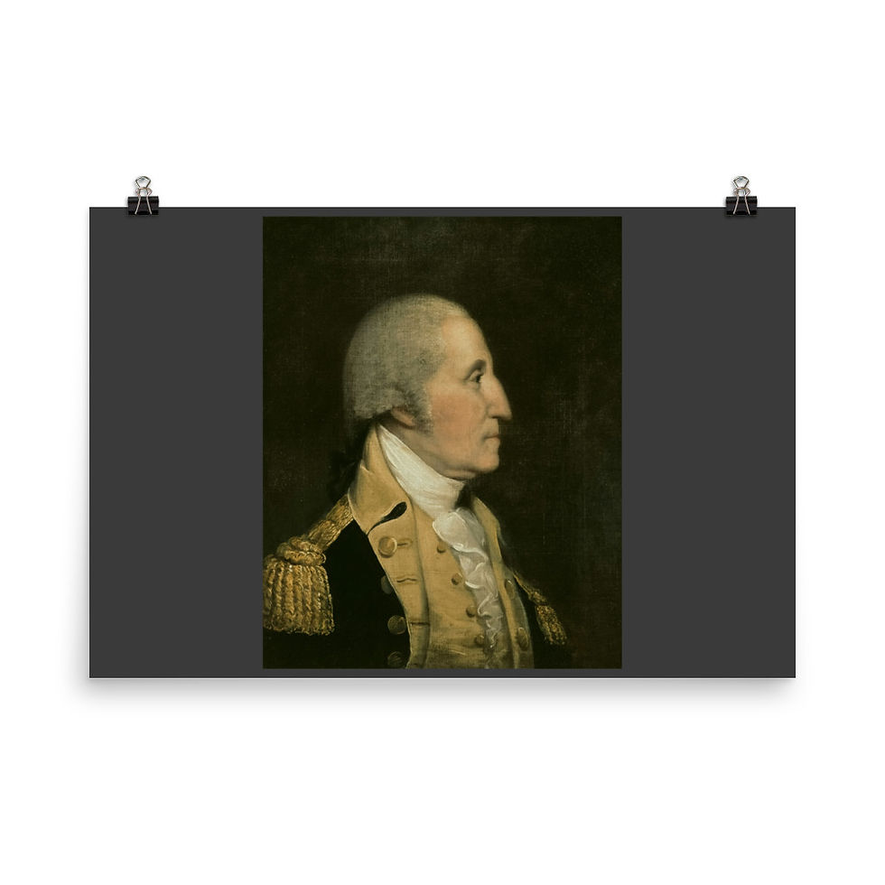 Thumbnail: Poster February 22 George Washington's Birthday