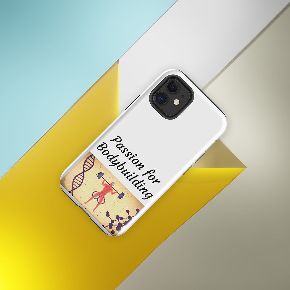 Thumbnail: Tough Case for iPhone® Passion for Bodybuilding