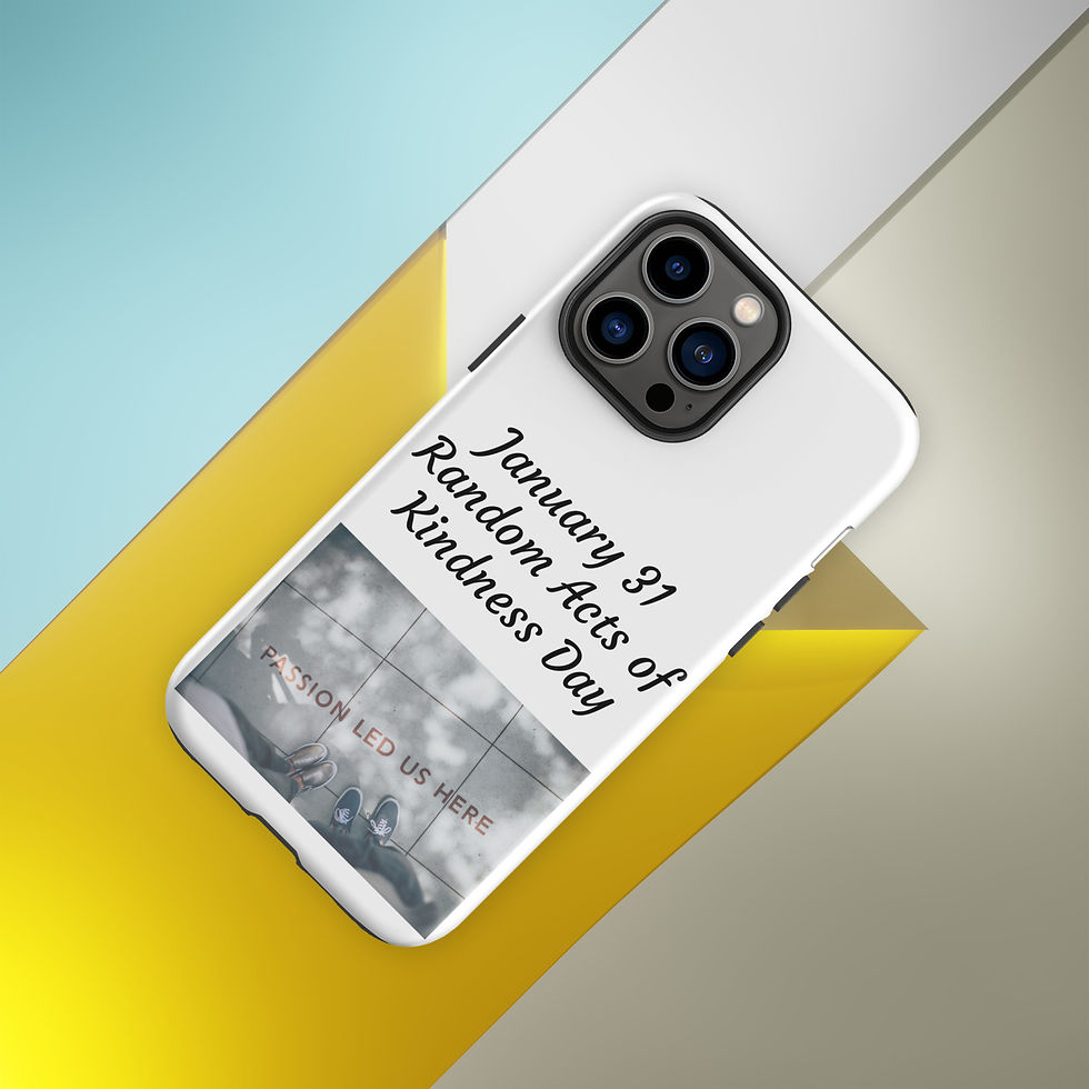 Thumbnail: Tough Case for iPhone® January 31 Random Acts of Kindness Day