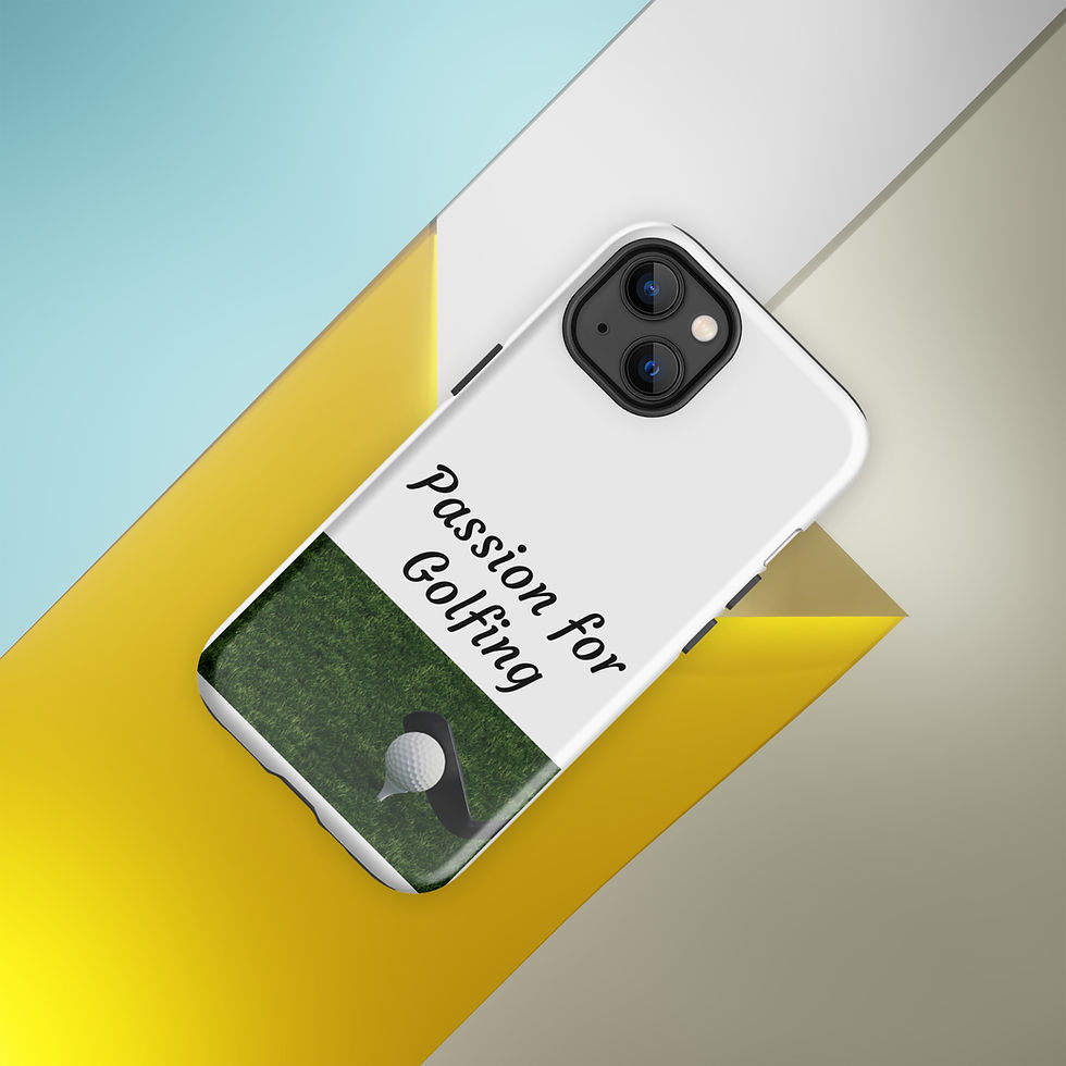 Thumbnail: Tough Case for iPhone® Passion for Golfing