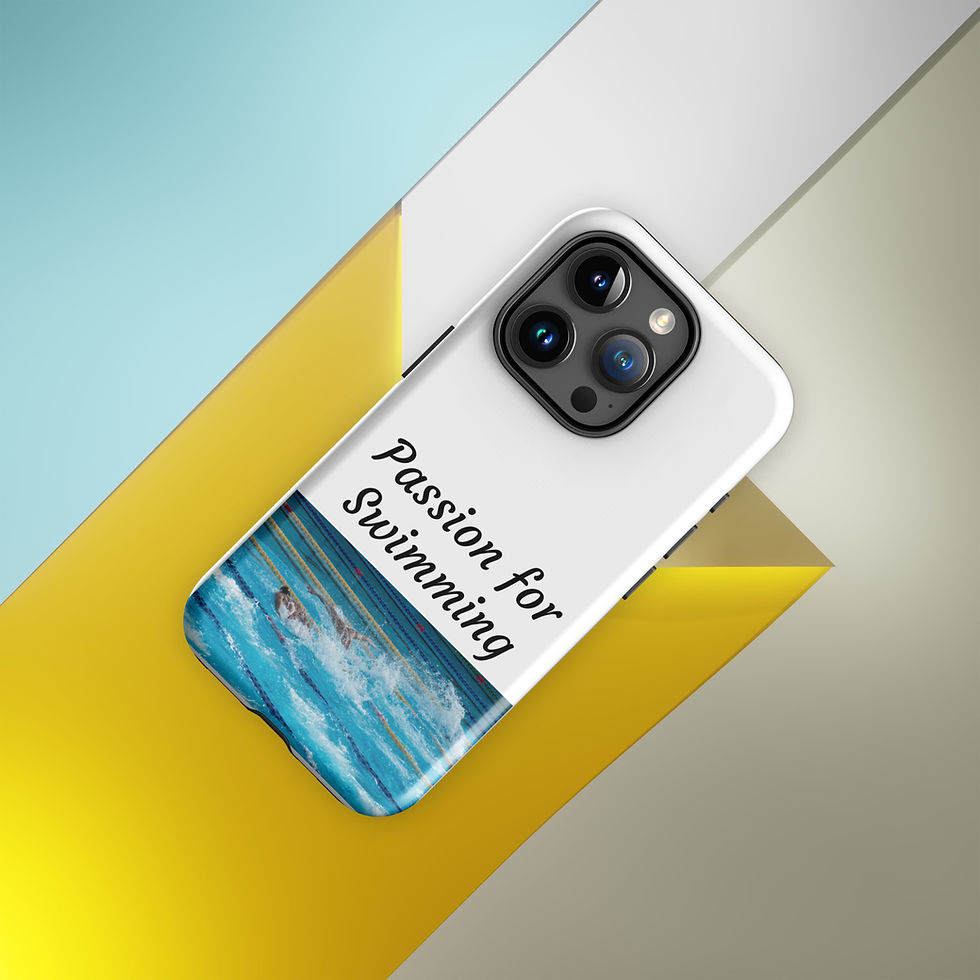Thumbnail: Tough Case for iPhone® Passion for Swimming