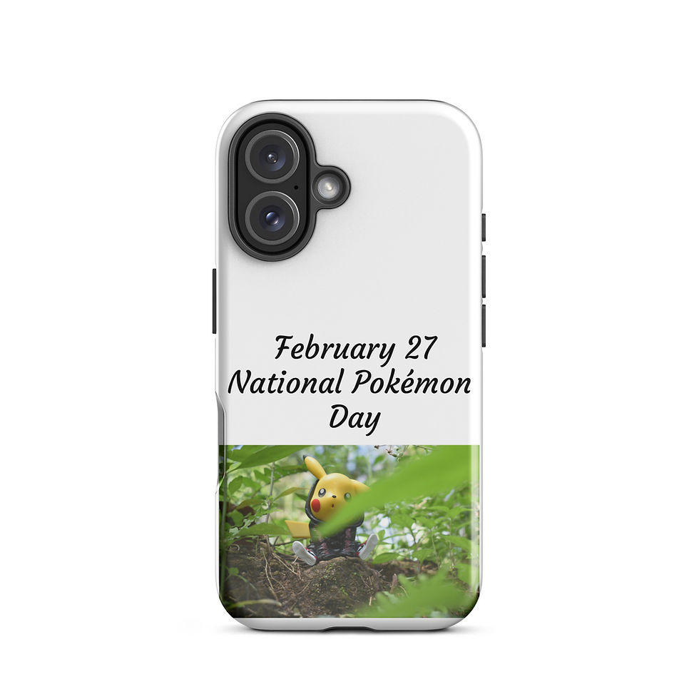 Thumbnail: Tough Case for iPhone® February 27 National Pokémon Day