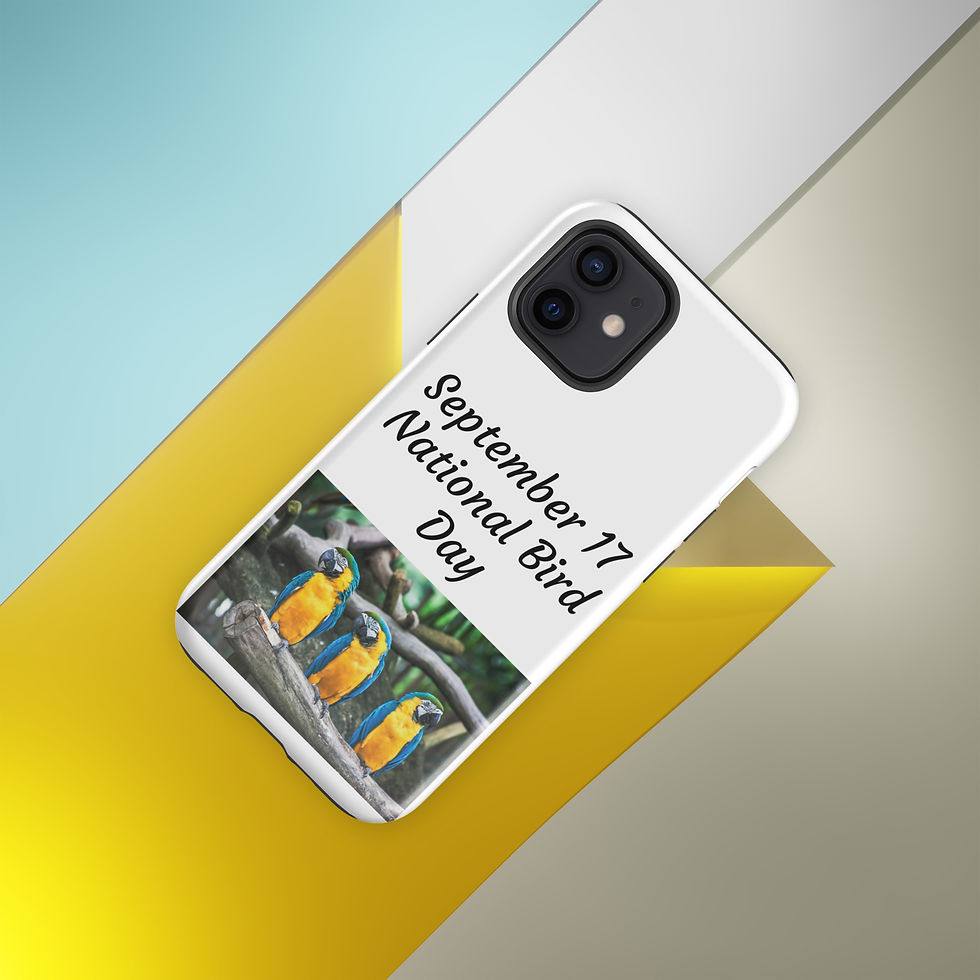 Thumbnail: Tough Case for iPhone® September 17 National Bird Day