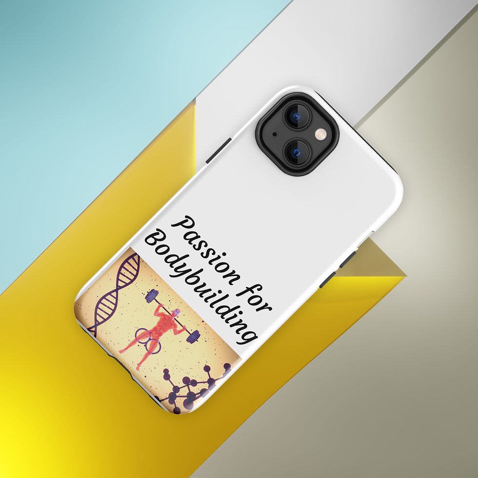 Thumbnail: Tough Case for iPhone® Passion for Bodybuilding