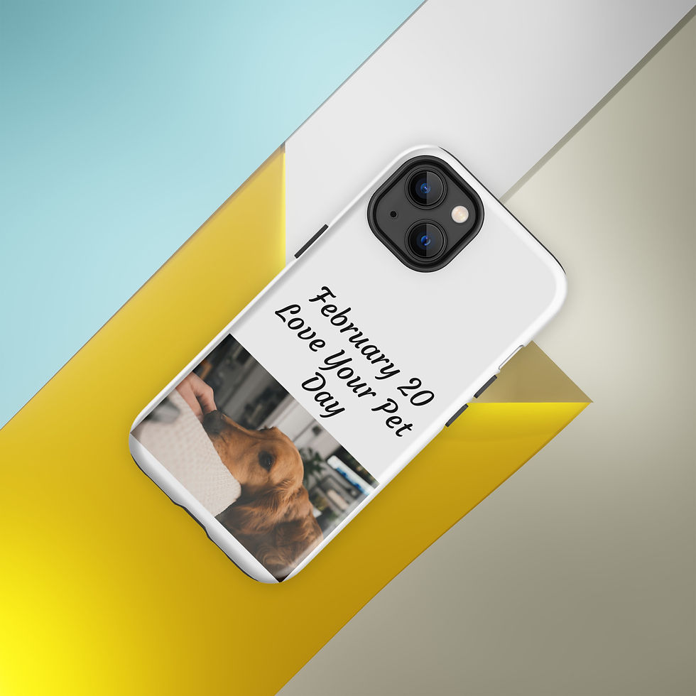 Thumbnail: Tough Case for iPhone® February 20 Love Your Pet Day