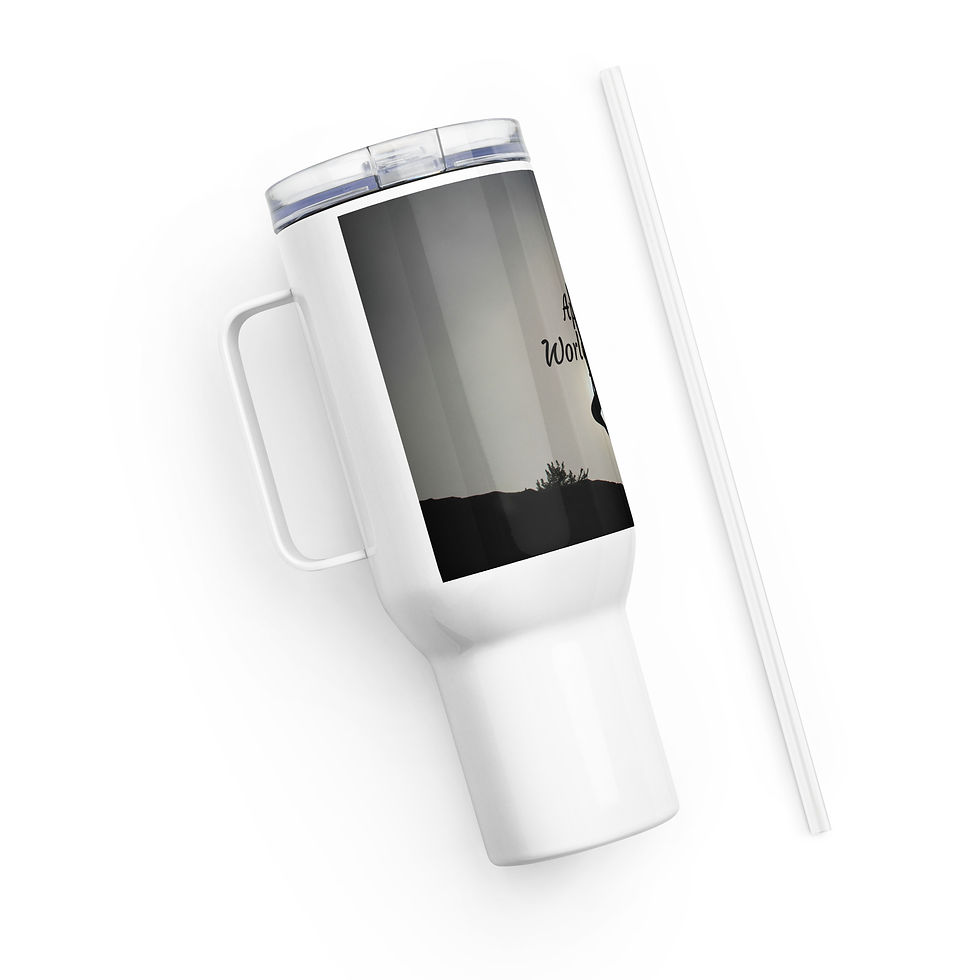 Thumbnail: Travel mug with a handle April 7 World Health Day