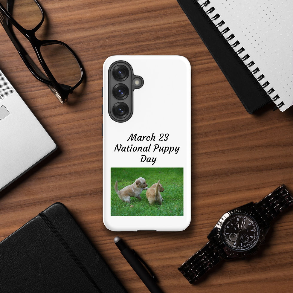 Thumbnail: Tough case for Samsung® March 23 National Puppy Day