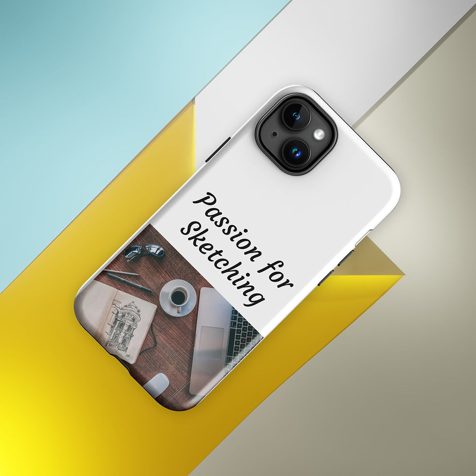 Thumbnail: Tough Case for iPhone® Passion for Sketching