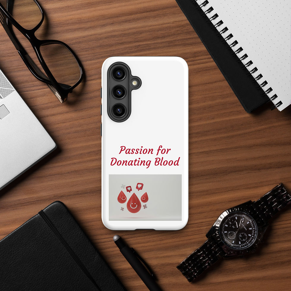 Thumbnail: Tough case for Samsung® Passion for Donating Blood