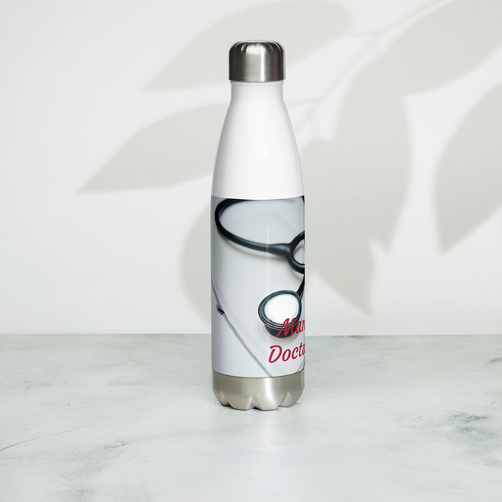Thumbnail: Stainless steel water bottle March 30 Doctor's Day