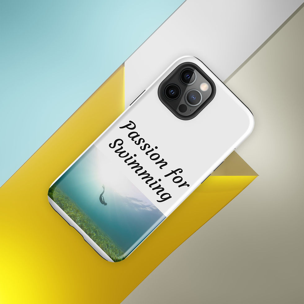 Thumbnail: Tough Case for iPhone® Passion for Swimming