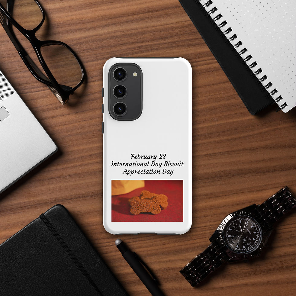 Thumbnail: Tough case for Samsung® February 23 International Dog Biscuit Appreciation Day