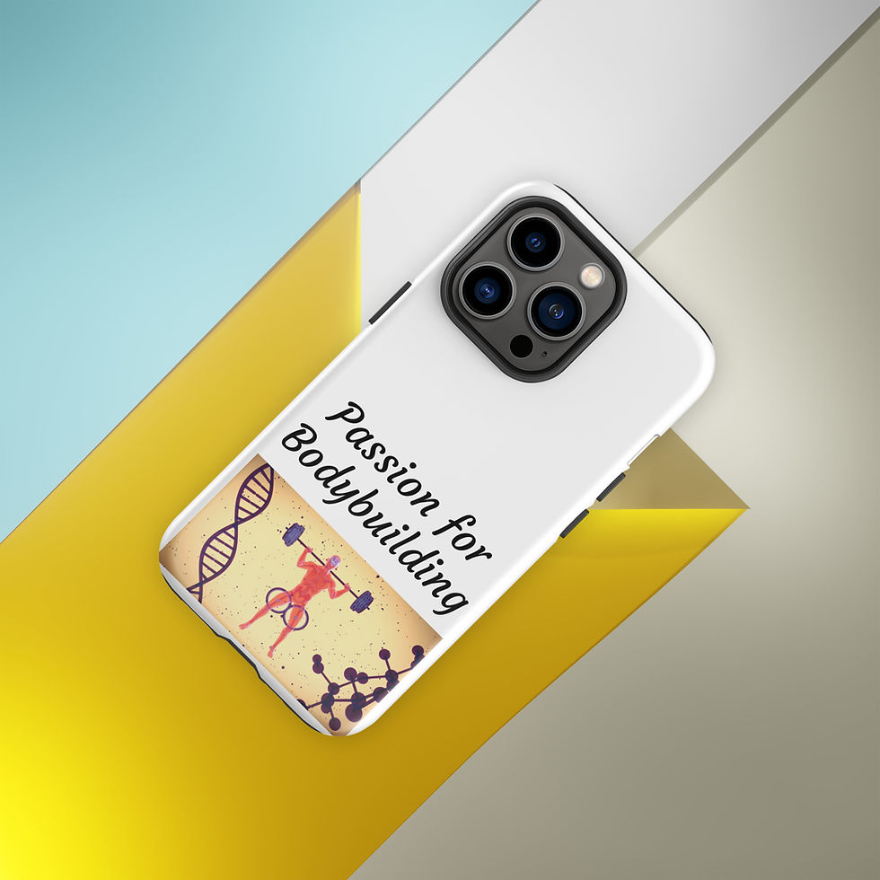 Thumbnail: Tough Case for iPhone® Passion for Bodybuilding