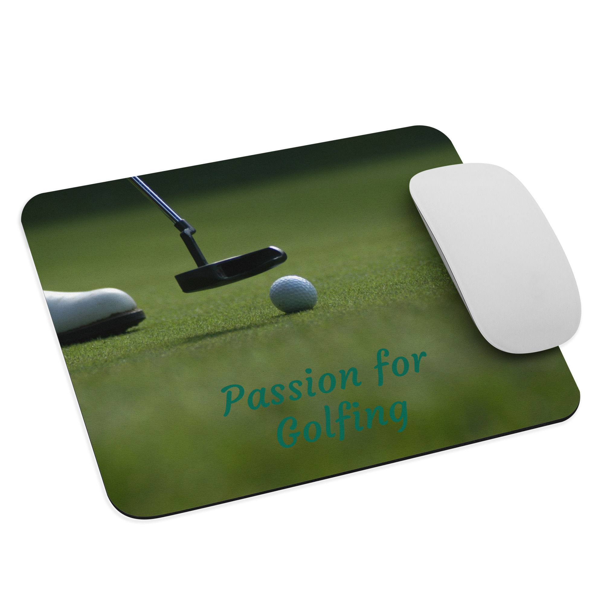 Mouse pad Passion for Golfing