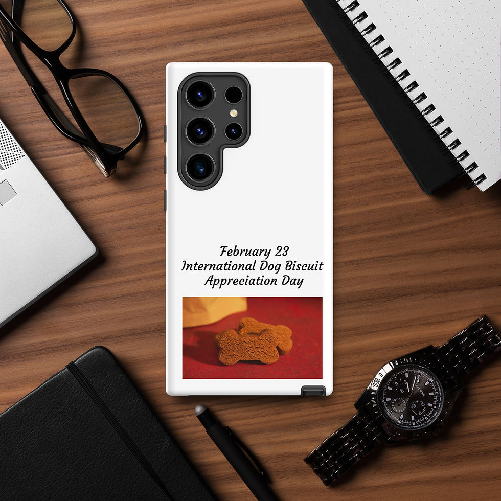 Thumbnail: Tough case for Samsung® February 23 International Dog Biscuit Appreciation Day