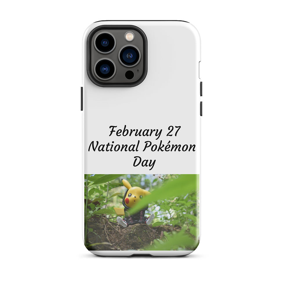 Thumbnail: Tough Case for iPhone® February 27 National Pokémon Day