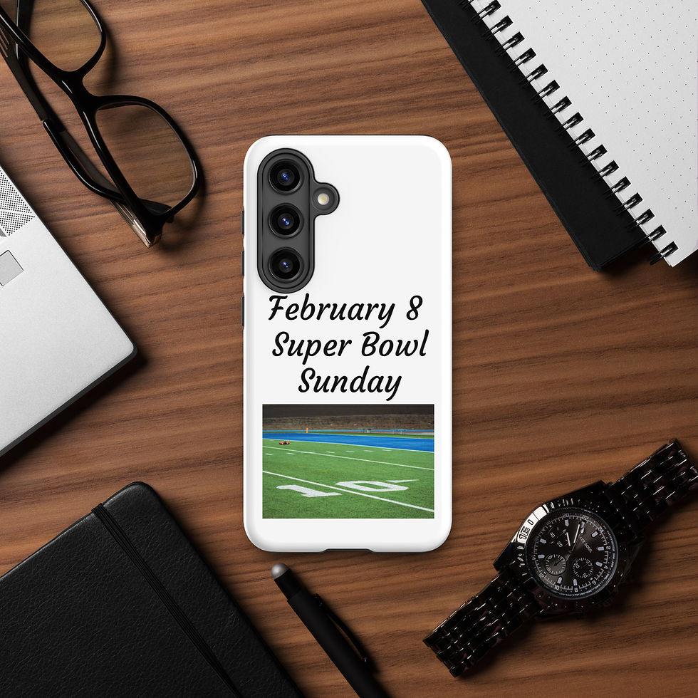 Thumbnail: Tough case for Samsung® February 8 Super Bowl Sunday