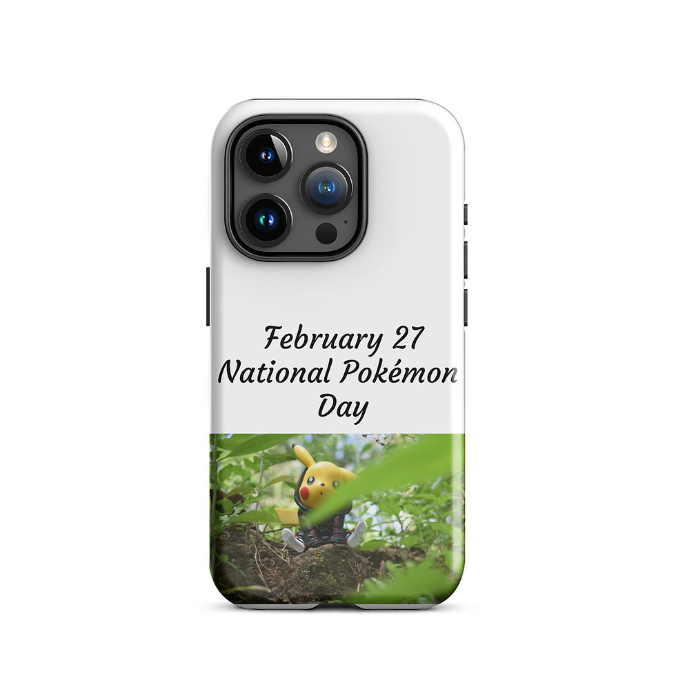 Thumbnail: Tough Case for iPhone® February 27 National Pokémon Day