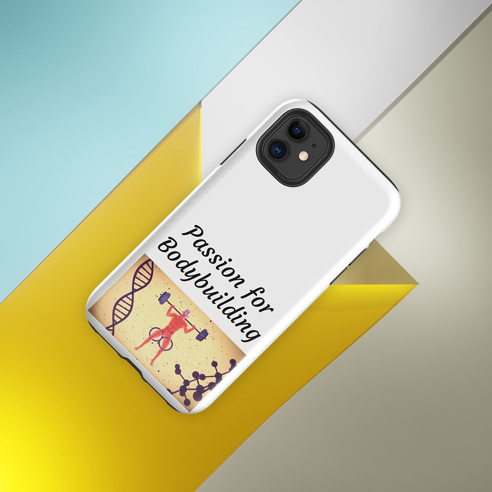 Thumbnail: Tough Case for iPhone® Passion for Bodybuilding