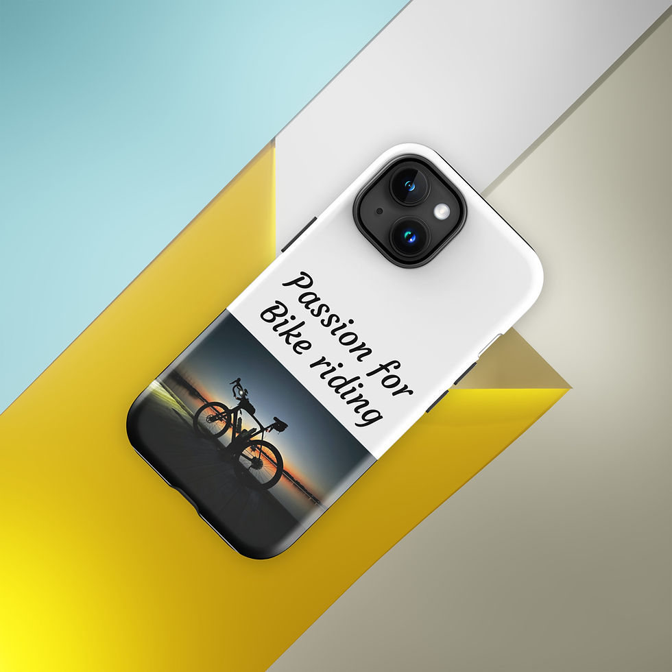 Thumbnail: Tough Case for iPhone® Passion for Bike Riding