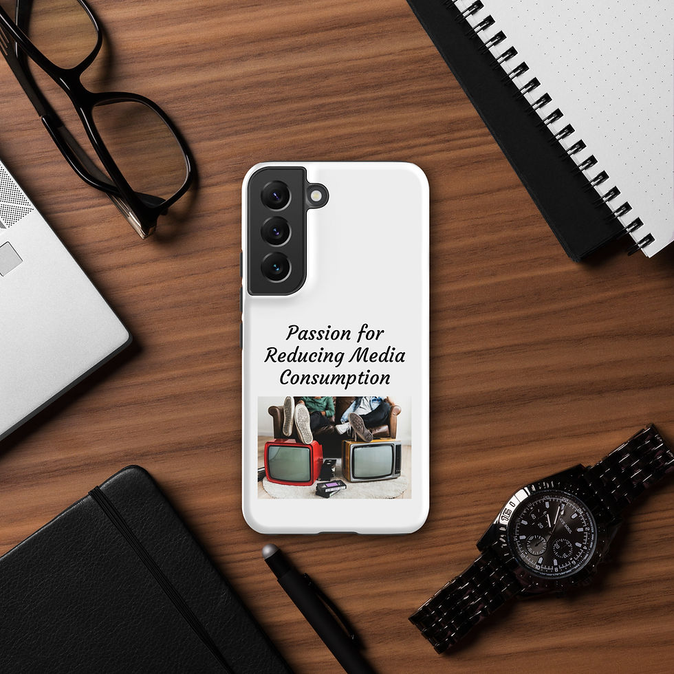 Thumbnail: Tough case for Samsung® Passion for Reducing Media Consumption