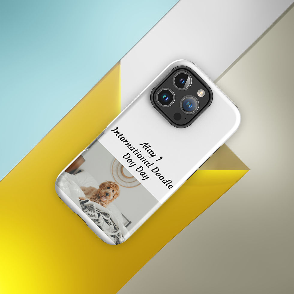 Thumbnail: Tough Case for iPhone® May 1 International Doodle Dog Day