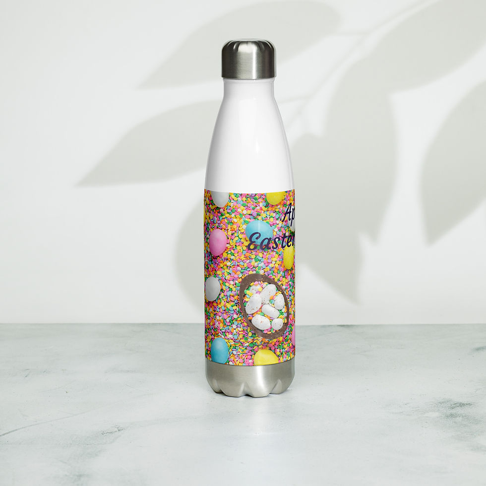 Thumbnail: Stainless steel water bottle April 5 Easter Sunday