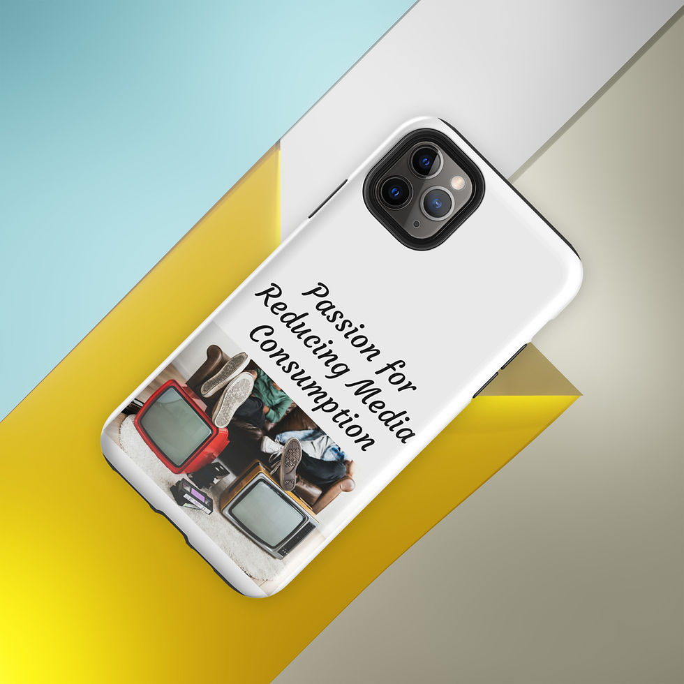 Thumbnail: Tough Case for iPhone® Passion for Reducing Media Consumption