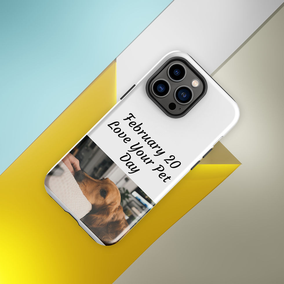 Thumbnail: Tough Case for iPhone® February 20 Love Your Pet Day
