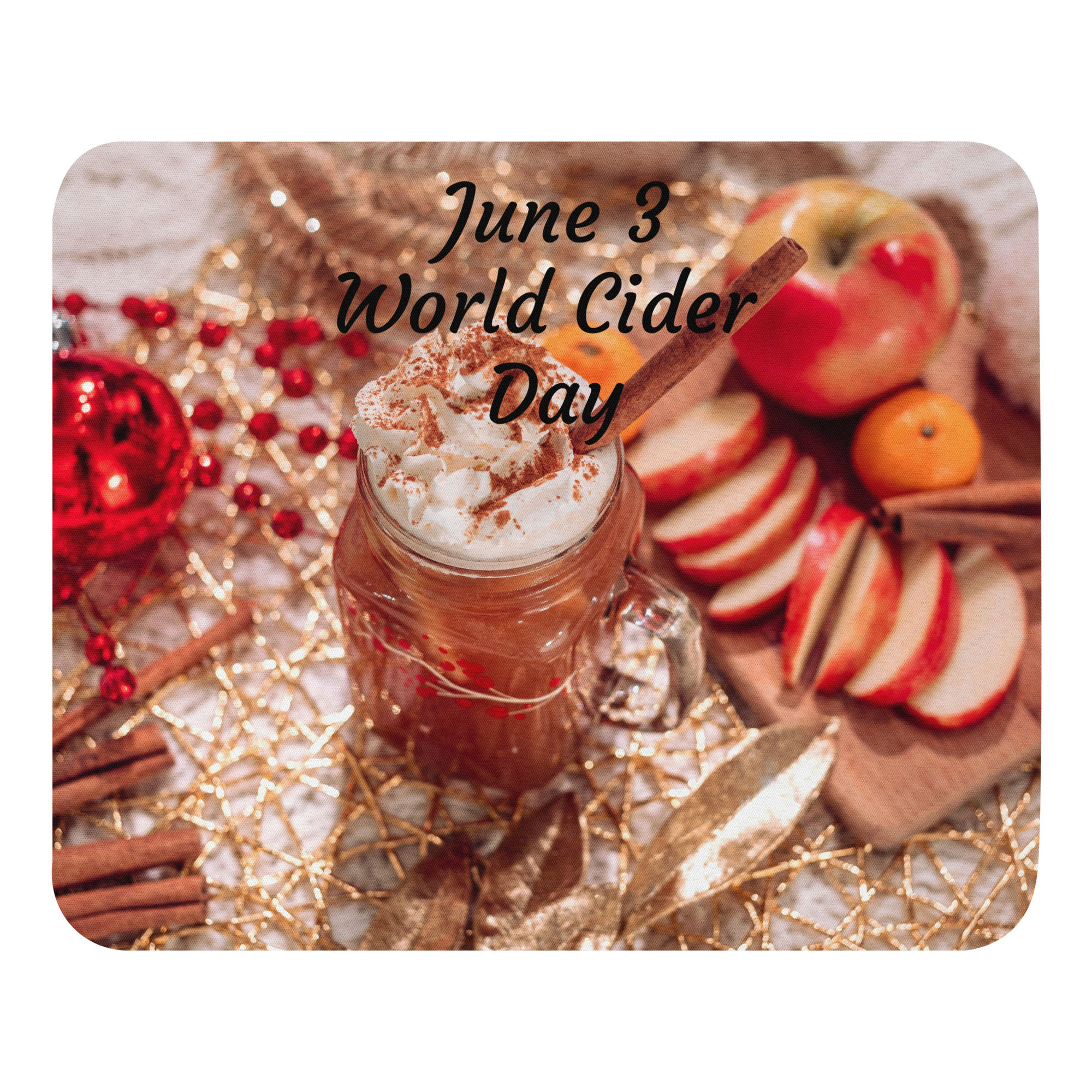 Mouse pad June 3 World Cider Day